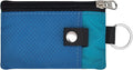 CHENSPRX Minimalist RFID Blocking Small Wallet with ID Window,WaterResistant Zip Id Case Wallet with Lanyard Keychain for Cards,Cash,Travel,Women,Men