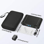 Power Bank with AC 150W,Portable Laptop Charger,31200mAh External Battery for Laptop,PD 65W Type-C,Compatible for Outdoor RV Camping Travel Emergency Backup Home