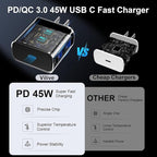 45W USB C Super Fast Charger Type C Charger Fast Charging Android Phone Charger Block with 6.6FT Type C Charging Cable for Samsung Galaxy S26 Ultra/S26/S26+/S25/S25 Ultra/S25+/S24 Ultra/S23 Ultra/S22