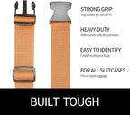 Luggage Straps 2-80Orange