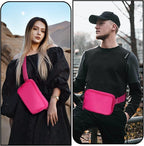 Amazerbst Belt Bag, Fanny Pack, Everywhere Belt Bag,40 Inch Adjustable Strap,for Women and Men,Waterproof