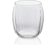 Libbey Samba Rocks and Tumbler Glass Cups Set of 16, All Purpose Everyday Drinking Glasses Set, Dishwasher Safe Modern Glassware Set for Events