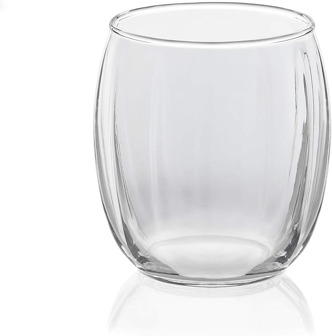 Libbey Samba Rocks and Tumbler Glass Cups Set of 16, All Purpose Everyday Drinking Glasses Set, Dishwasher Safe Modern Glassware Set for Events