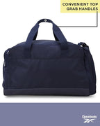 Reebok Duffle Bag - Lightweight Unisex Carry On Gym Bag - Travel and Sports Duffel Bags for Men and Women, Hamilton Navy