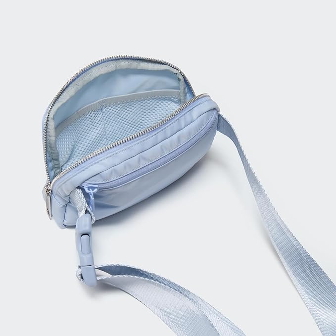Pander Everywhere Belt Bag for Women, Fashion Waist Packs, Crossbody Bags, Everywhere Belt Bag with Adjustable Strap (Windmill Blue).
