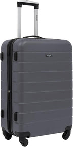 Wrangler Smart Spinner Hardside Luggage, 3 Piece Set, Quiet Shade