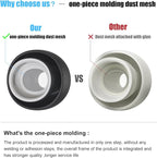 3 Pairs Replacement Ear Tips for AirPods Pro and 2nd Generation with Noise Reduction Hole, Silicone Ear Tips for AirPods Pro with Portable Storage Box and Fits in Charging Case (S/M/L, Black)