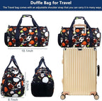 Gym Travel Duffle Bag for Boys - Gymnastics Sports Dance Bag with Shoe Compartment & Wet Pocket Football Kids Travel Bag Teens Weekender Sleepover Carry