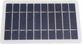 5W Solar Panel Charger, Solar Panels Professional Monocrystalline High Efficiency USB Solar Cell Maintainer for Laptops, Radios and Cell Phones with Solar Generator