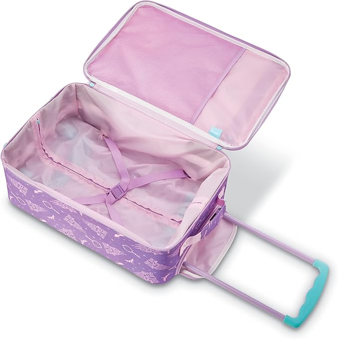 American Tourister Disney Softside Upright Luggage, Princess, Carry-On 18-Inch
