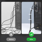 Reusable Zip Ties 6 Inch, 100pcs Black Zip Ties Heavy Duty Outdoor 50lb Small Cable Ties, Releasable Plastic Tie Wraps Small, Wire Ties Removable for Cord Management