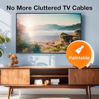Delamu 157in Cord Hider, Cord Cover Wall Cable Management, Paintable Wire Cover for Cords, Cable Hider Raceway Kit, Cable Cover Concealer, Wire Hiders for TV on Wall, 10 X L15.7 W1.18 H0.6in, Beige