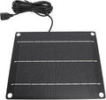 Tbest Solar Panel Charger High Efficiency 6W Energy Conversion USB Solar Panel Charger for Camping