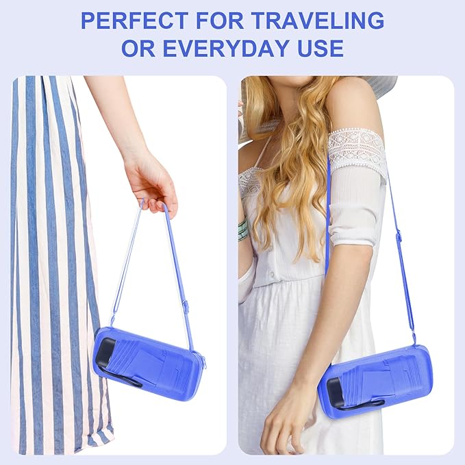 Compact Travel Umbrella with Case - Mini Umbrella for Purse, Small Lightweight &Tiny Design Perfect for Parasol Outdoor Sun&Rain Umbrellas