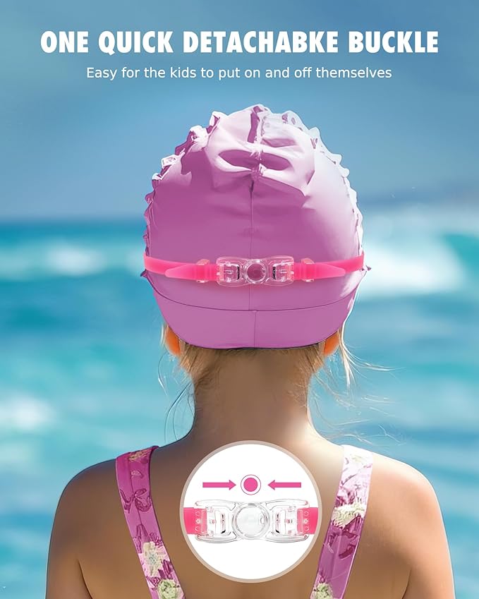 Aegend Swim Goggles for Kids Youth 3-14 Anti-Fog Anti-UV Comfort Fit Goggles for Swimming