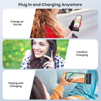[2 Packs] Small Portable Charger 5500mAh for iPhone 15/16,LCD Display 15W PD Fast Charging Power Bank,USB-C Connector,Mini Battery Pack Compatible with 16/16 Pro Max/15/15 Pro Max Android Galaxy etc