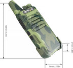 Retevis RT22 Walkie Talkies Rechargeable, Voice Activated, Emergency Alarm, Outdoor Cruise Ship ATV Hunting Skiing Handheld Two Way Radio Walkie-Talkies (4 Pack,Camouflage)