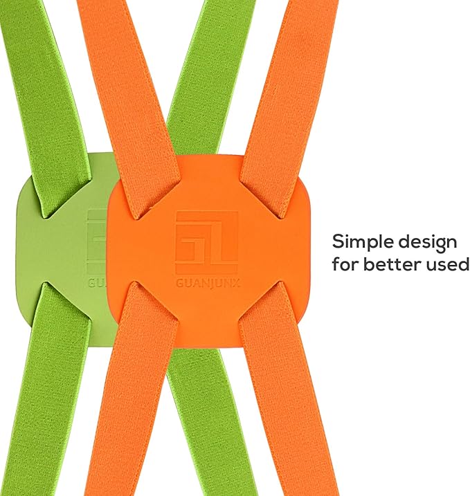 Luggage Straps Bag Bungees for Add a Bag Easy to Travel Suitcase Elastic Strap Belt (Green, M-Green)