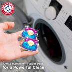 Arm & Hammer Plus OxiClean With Odor Blasters Laundry Detergent 5-IN-1 Power Paks, 42CT (Packaging may vary) (Pack of 2)