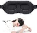MZOO Luxury Sleep Mask for Back, Side Sleeper, Complete Light Blocking Sleeping Eye Mask Night Blindfold, 3D Zero Pressure & Spacious for Lash Extensions, Breathable Soft Eye Cover Flight Nap Travel