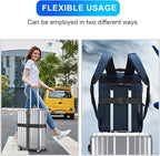 Luggage Straps for Suitcases, Black - Premium Quality Polyester Material, TSA Approved, Adjustable & Versatile, Sturdy Buckle, 4 Pack - Ideal for Travelers