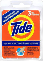 Tide Liquid Travel Sink Packets, 3-Count