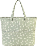 Bluboon Waterproof Beach Tote Pool Bags for Women Ladies Extra Large Carry On Bag With Wet Compartment for Weekender Travel