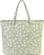 Bluboon Waterproof Beach Tote Pool Bags for Women Ladies Extra Large Carry On Bag With Wet Compartment for Weekender Travel