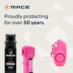 Mace Personal Safety Alarm & Mace Pepper Spray Kit - Loud 130db Siren with Built in Emergency Whistle, 10 Feet Range Pocket Model (0.42 oz) Self Defense Pepper Spray for Women & Men