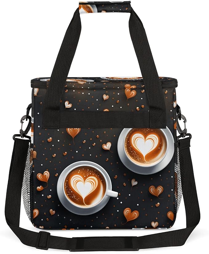 Travel Coffee Maker Carrying Bag Compatible with Keurig K-Mini or K-Mini Plus, Single Serve Coffee Maker Portable Storage Bag with Shoulder Strap(Bag Only)