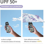 Color Coated Sun Umbrella UV Protection Compact Folding Windproof Parasols Travel Auto Open Close Shade Blocking UV