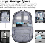 MAXTOP Travel Laptop Backpack Business Anti-theft Backpacks Water Resistant School College Bookbag
