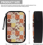 Patchwork Electronic Organizer Tech Accessory Pouch Electronic Accessories Carry Case Storage Bag for Cable Cord SD Card Travel Bag Cable Organizer
