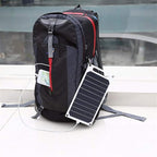 Lixada 10W 5V Solar Panel Charger USB Port Portable High Power Paper Shaped Monocrystalline Silicon for Cell Phone Camping