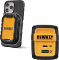 DEWALT Magnetic Power Bank 5,000mAh and 49.5W USB & USB C Wall Charger, Power Delivery