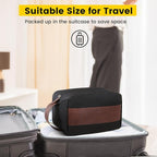 Vorspack Travel Toiletry Bag - Large Toiletry Bag for Men, Water Resistant Skincare Bag, Travel Bag for Toiletries - Black