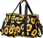 Expandable Travel Duffle Bags Weekender Overnight Bags for Women Men Hospital Bag for Women Labor Delivery with Toiletry Bag Waterproof