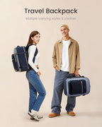 LOVEVOOK 40L Travel Backpack for Women & Men, Airline Approved Carry On Luggage with 3 Packing Cubes, TSA Overnight Bags, Waterproof Personal Item Bag, Weekender Essentials Backpacks fits 17" Laptop