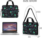 MNSRUU Laptop Bag for 15.6 inch Black Gothic Bats