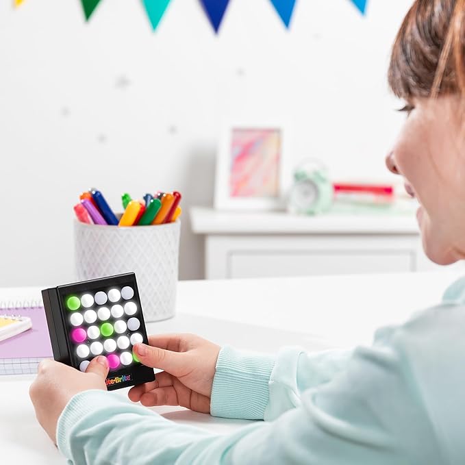 Lite Brite Mini Touch, Create Art with Light, Enhances Creativity, Gift for Girls and Boys Ages 6+