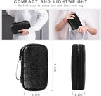 Skycase Electronic Organizer Travel Case - Waterproof Travel Cord Pouches for Organization, Cable Organizer, All-in-One Double Layers Storage Bag for Accessories, Charger, Cable - Medium