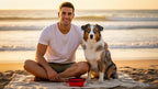 Collapsible Dog Bowl, Travel Dog Bowl, Collapsible Water Bowl for Dogs & Cats, Portable Silicone Dog Travel Bowl, Foldable Pet Food & Water Bowl, Outdoor Dog Bowls for Traveling (Red)