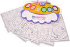Crayola Color Wonder Magic Light Brush Featuring Ms. Rachel, MessFree Coloring Set with Songs, Paint Set for Toddlers, Art Gift for Kids, Ages 3 & Up