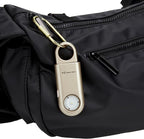 135dB Rechargeable Personal Safety Alarm Strobe Light Flashlight Keychain Siren for Women, Girls, College, School Students Emergency SOS Alerts Loud Sound Hiking Alarm Torchlight Bear Deterrent. Gold