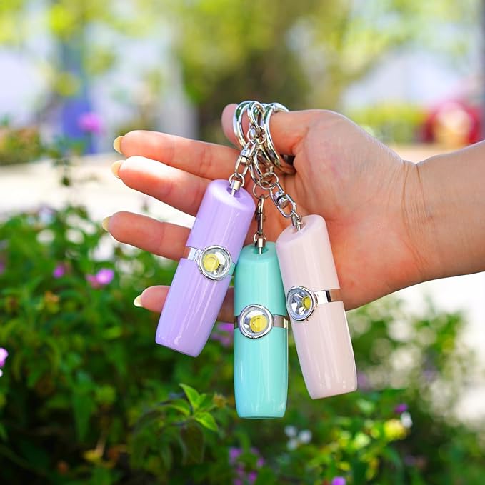 Securityman Personal Alarms for Women | Safety Alarm Keychain (Loud 130dB Siren and SOS Strobe Light) Everyday Self Defense Security Alarm Protection Device (Teal)