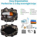 Apenze Small Gym Bag 14 inch lightweight Carry On Mini Duffel Bag for Travel Sport - Camo