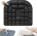 Inflatable Seat Cushion Self-Inflating No Pump Needed, Portable Adjustable 3D Airbag Ergonomic Cushion for Airplane Travel, Car, Office Chair, Wheelchair, Camping, Long Sitting Comfort