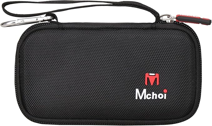 Mchoi Hard Case Suitable for INIU Portable Charger 22.5W PD3.0 QC4.0 Fast Charging, Waterproof Shockproof Portable Phone Charger Protective Case, Case Only, Black