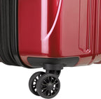 DELSEY PARIS Helium Aero Hardside Expandable Luggage with Spinner Wheels, Brick Red, 2-Piece Set (19/24)