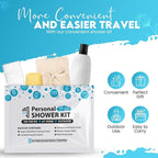 Compact Personal Shower Kit To-Go– Your Hygiene Companion for Travel, Gym, and Outdoor Adventures (50)
